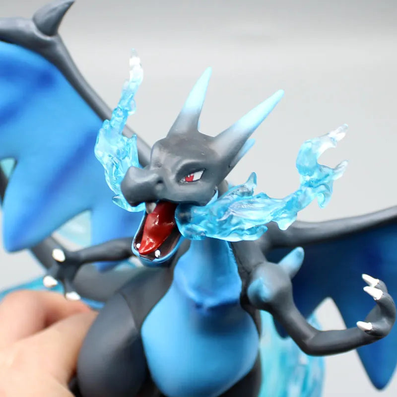Pokemon Mega Charizard X Collectable Figure With Lights - 24 cm (No Cod Allowed On This Product) - Prepaid Orders Only