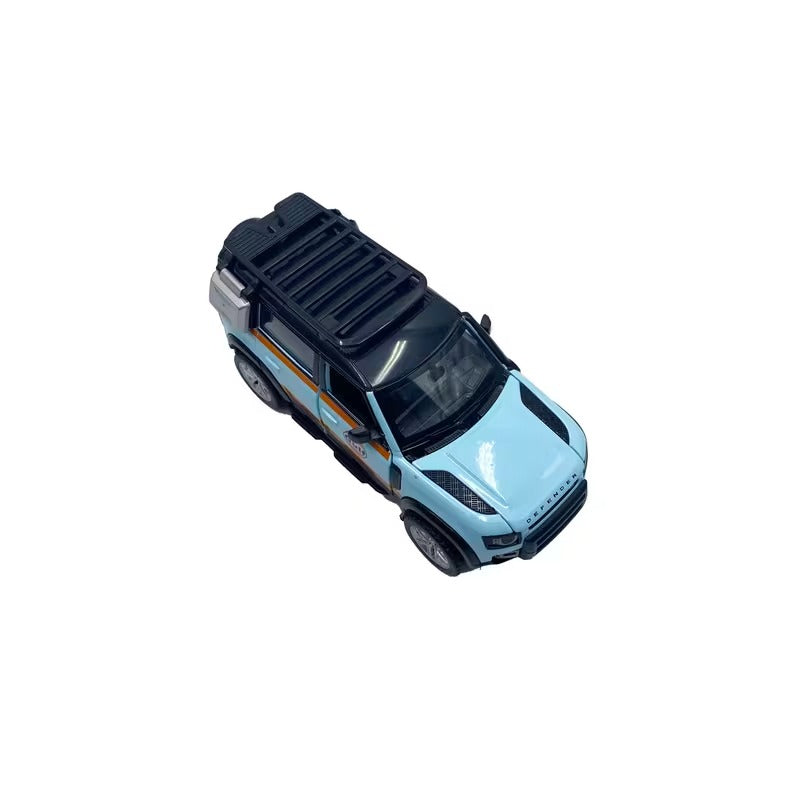Scale 1 : 43 Official Licensed CCA Cool-Chic Auto 2-In-1 Diecast Metal Model Car - Land Rover Defender 110