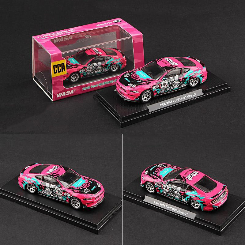 Buy Scale 1 : 64 CCA 2018 Ford Mustang GT Diecast Metal Model Car