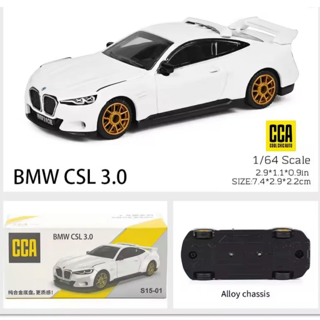 Scale 1 :64 CCA BMW CSL 3.0