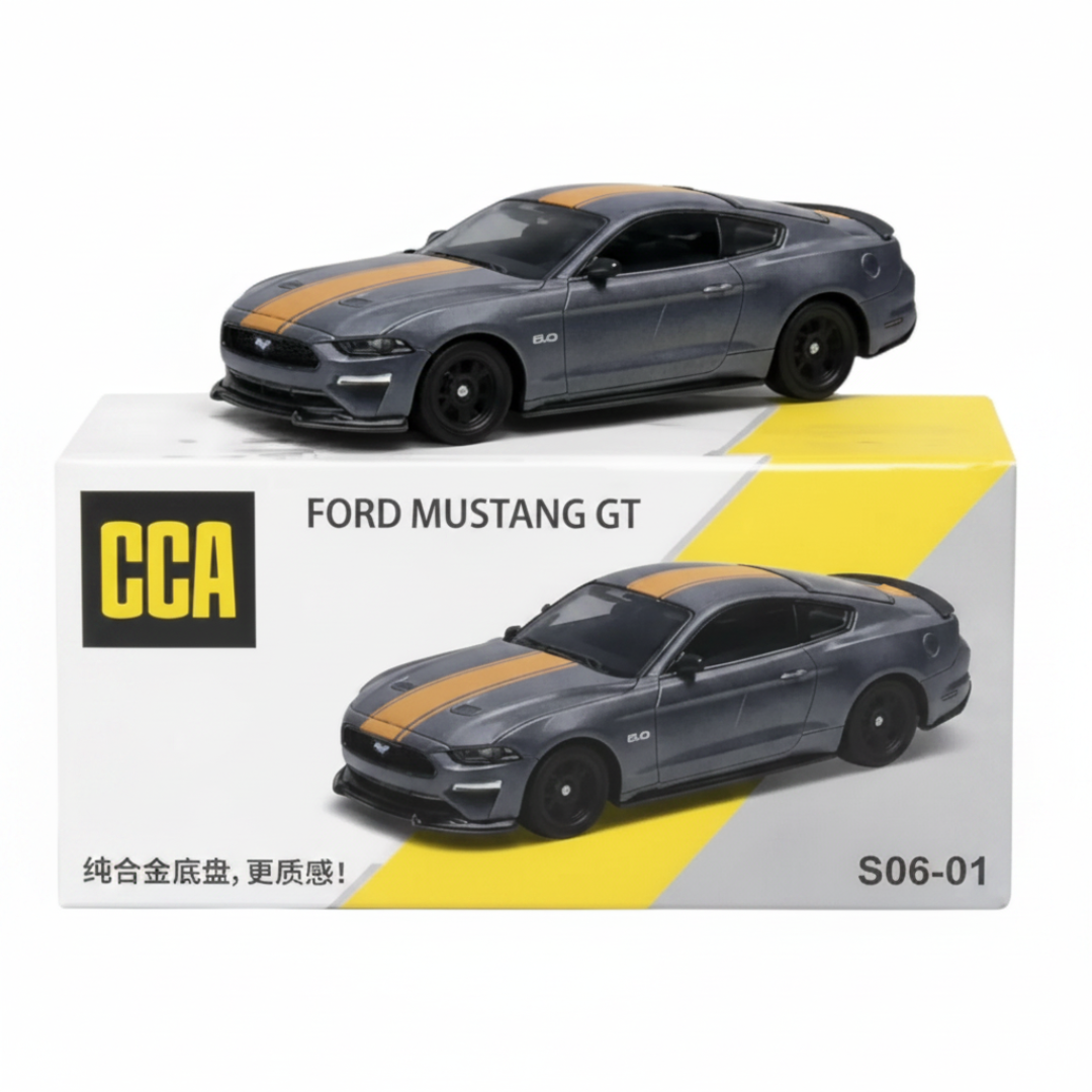 Scale 1 : 64 CCA Ford Mustang GT Diecast Metal Model Car S06-01