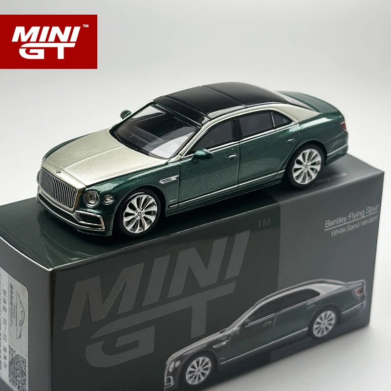 Mini GT Bentley Flying Spur White Sand Verdant 867