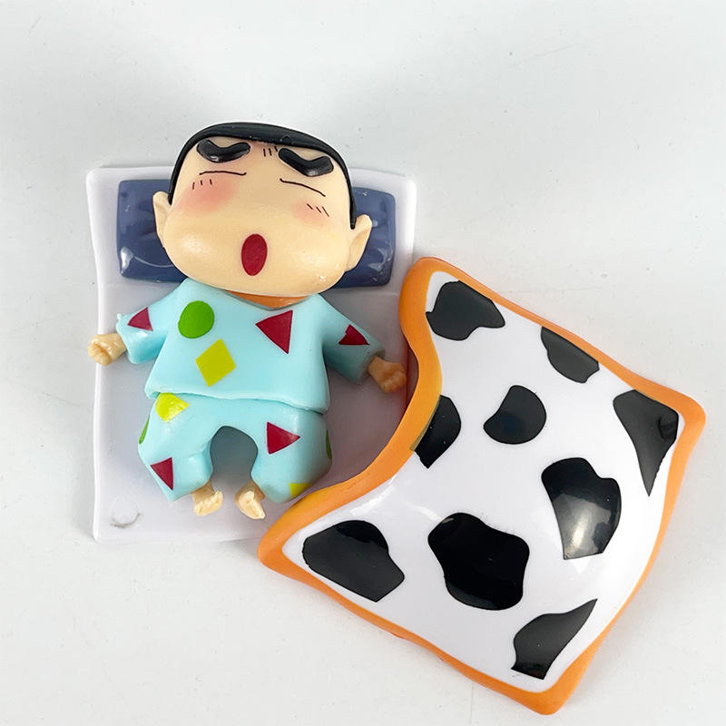 Shinchan Mini Figure Set – Set of 6 Funny Collectible Toys