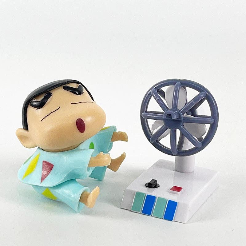 Shinchan Mini Figure Set – Set of 6 Funny Collectible Toys