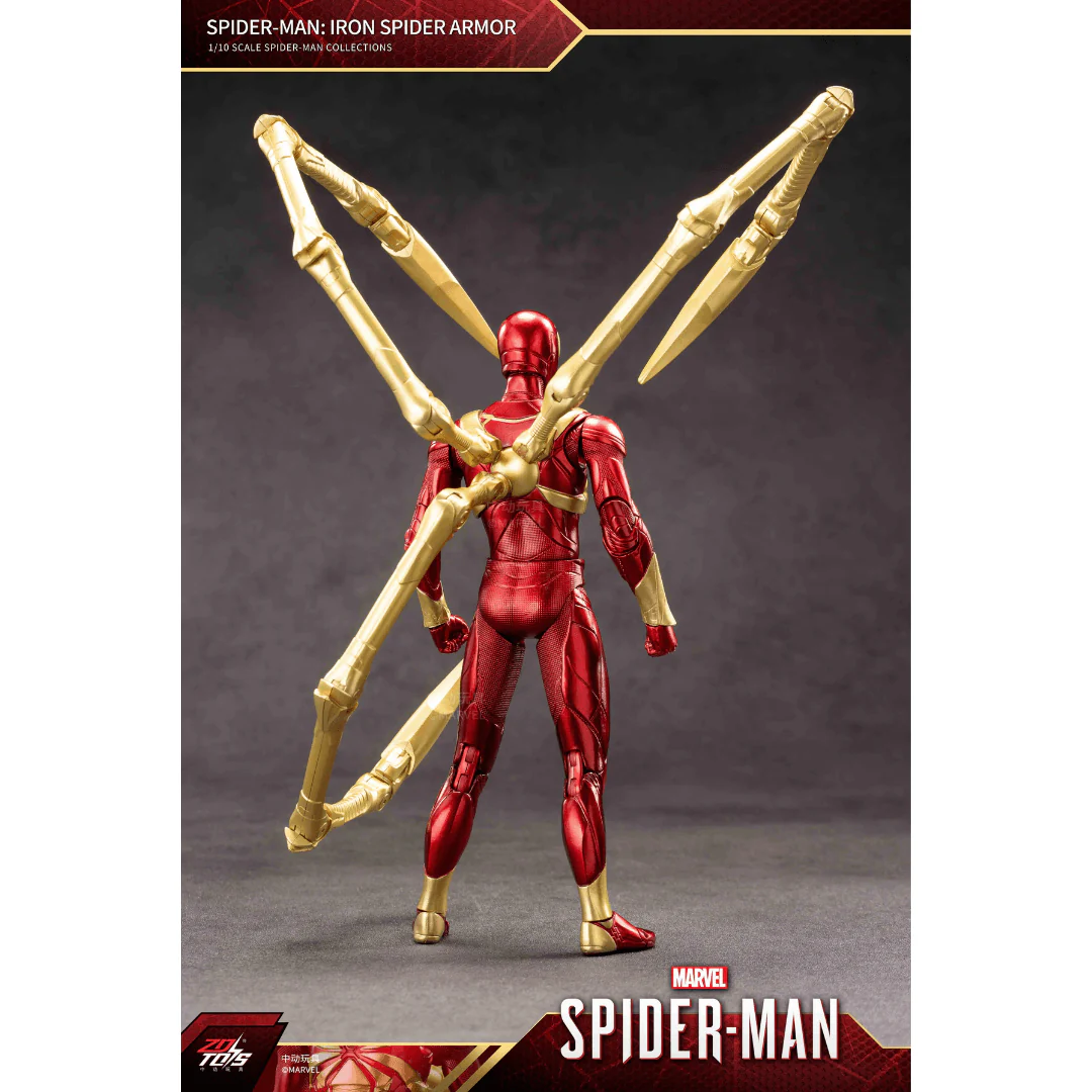 Spider-Man : Iron Spiderman Armor Action Figure By Zd Toys