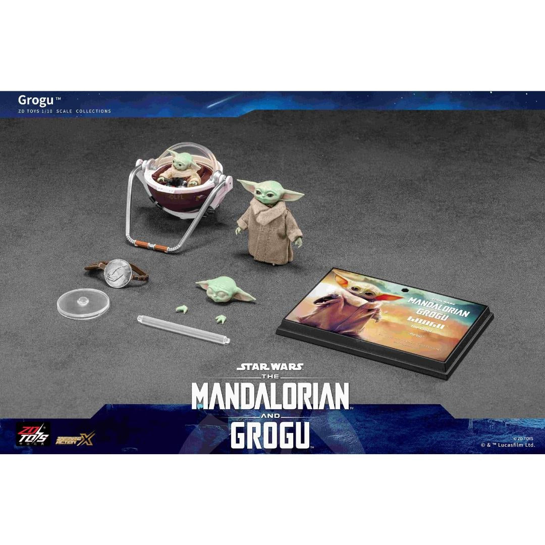 Starwars Grogu Action Figure  By Zd Toys