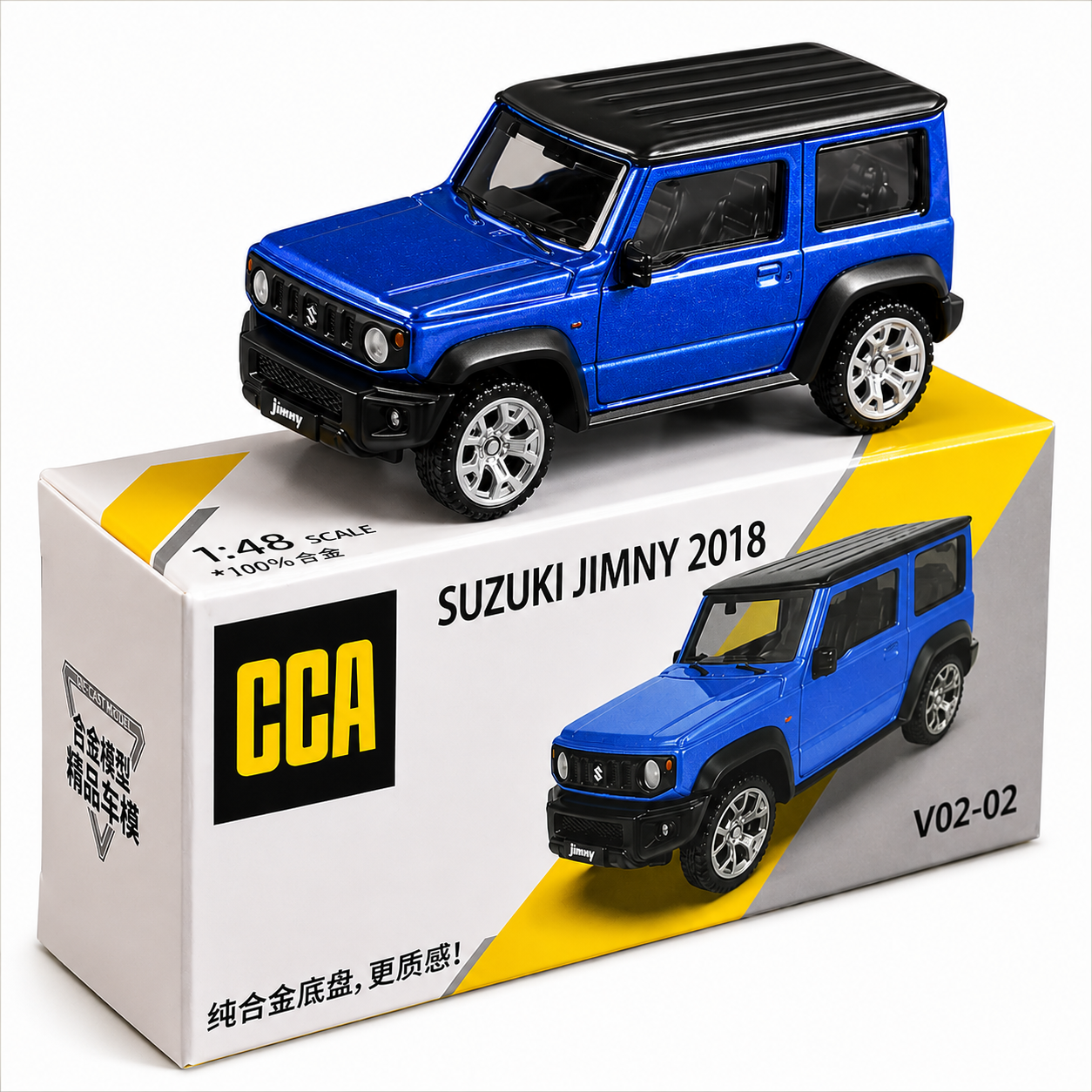 CCA 1:48 Suzuki Jimny 2018 Diecast Model – Premium Off-Road SUV Replica