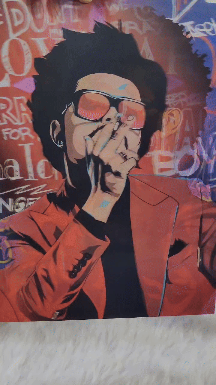 The Weeknd Lenticular 3D Poster