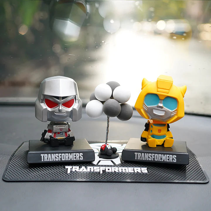 Transformers Bobblehead With Phonestand - Optimus Prime / Bumblebee (Select From Drop Down Menu)