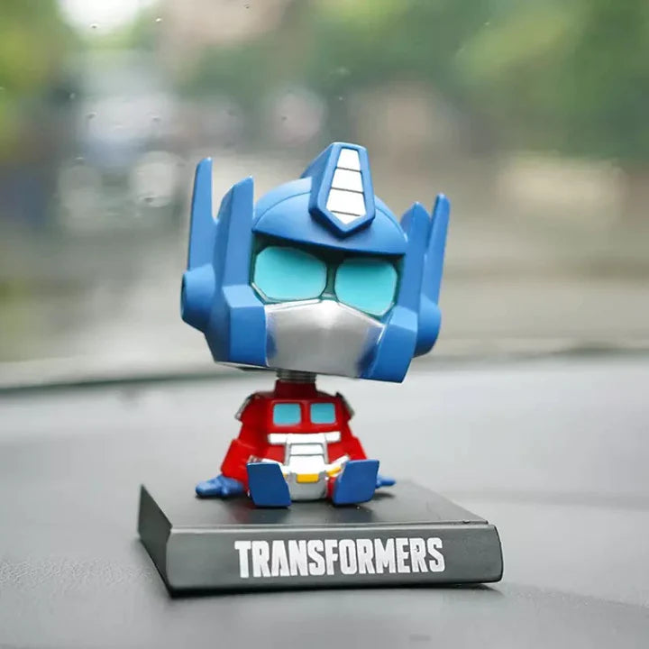 Transformers Bobblehead With Phonestand - Optimus Prime / Bumblebee (Select From Drop Down Menu)
