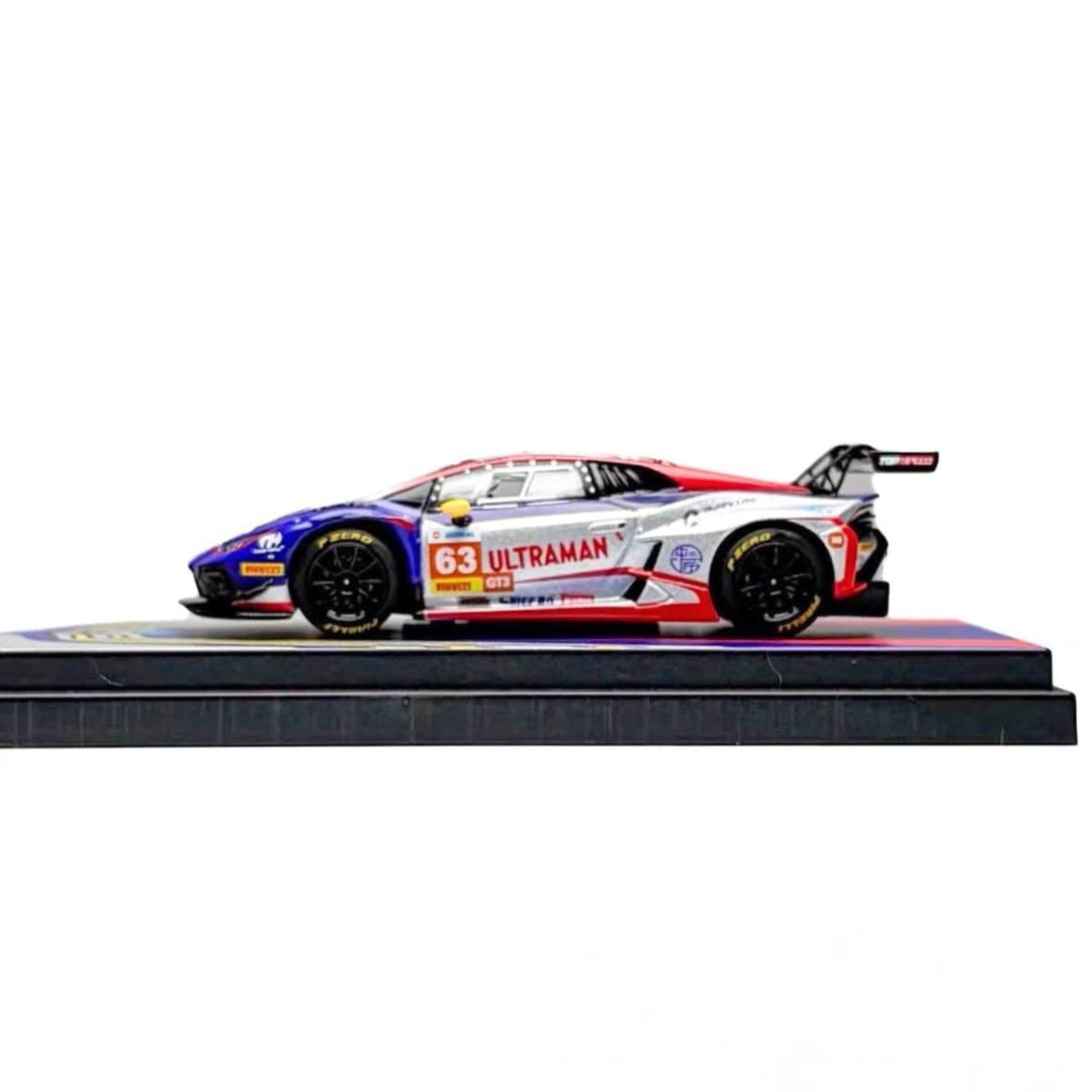 Trends Hobby Lamborghini Huracan GT3 EVO 2 #63 Ultraman China GT 2026 1:64 Diecast Model Car – TH-124