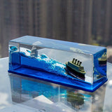 Unsinkable Ship Cruise Liquid Drift in Box