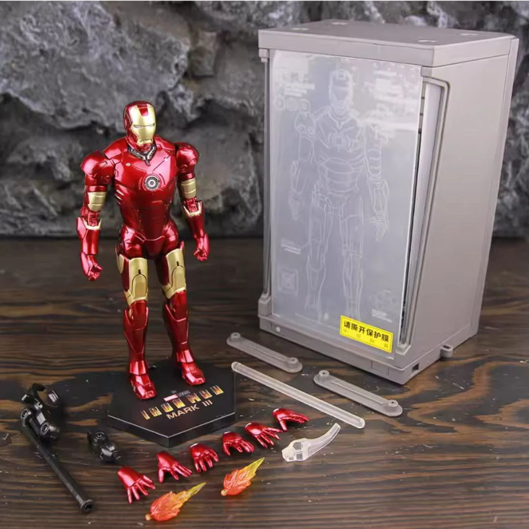 Marvel Avengers : Iron Man Hall of Armor Mark MK05 Figure by ZD Toys (Size-7 Inch)