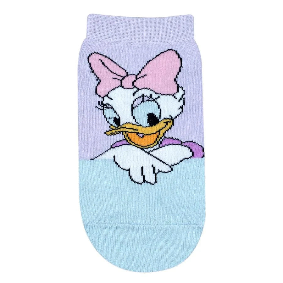 Disney Character Lowcut Socks For Women- Donald & Daisy - ThePeppyStore