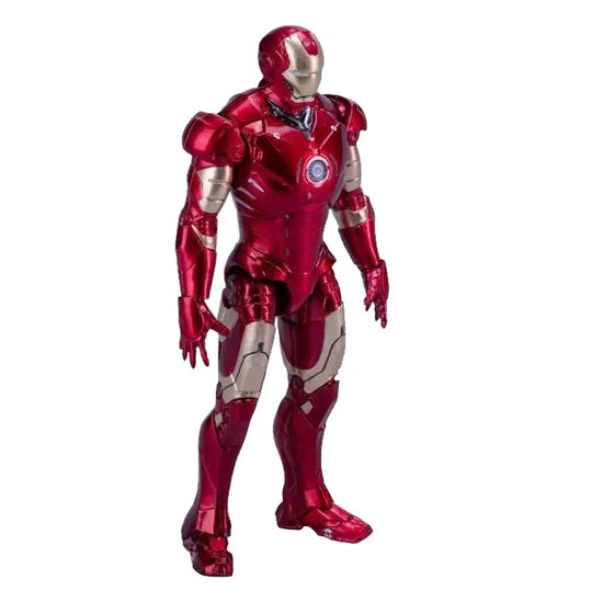 Marvel Studios : The Infinity Saga Mark 3 MK3 4 Inch Scale Iron Man Collection Figures - Light-Up Display Chamber by ZD Toys