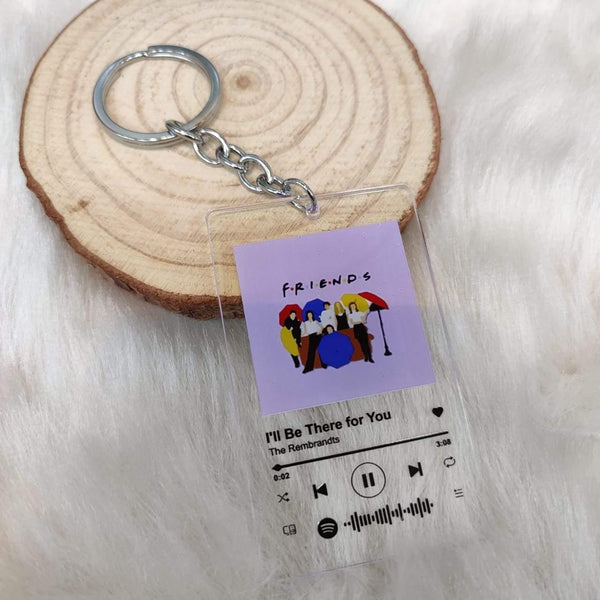 Personalised Spotify Keychain (No COD Allowed On This Product) - ThePeppyStore