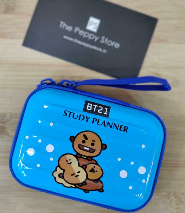 BT21 Shooky Coin Tin Pouch - ThePeppyStore