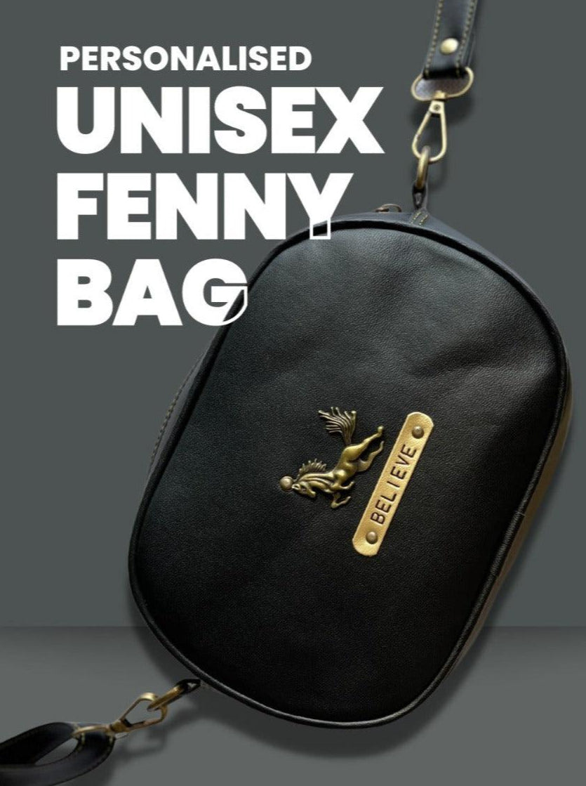 Personalised Unisex Fenny Bag - Prepaid Orders Only - No COD Allowed On Personalised Orders - ThePeppyStore