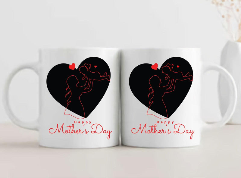 Mother's Heart Mug - ThePeppyStore