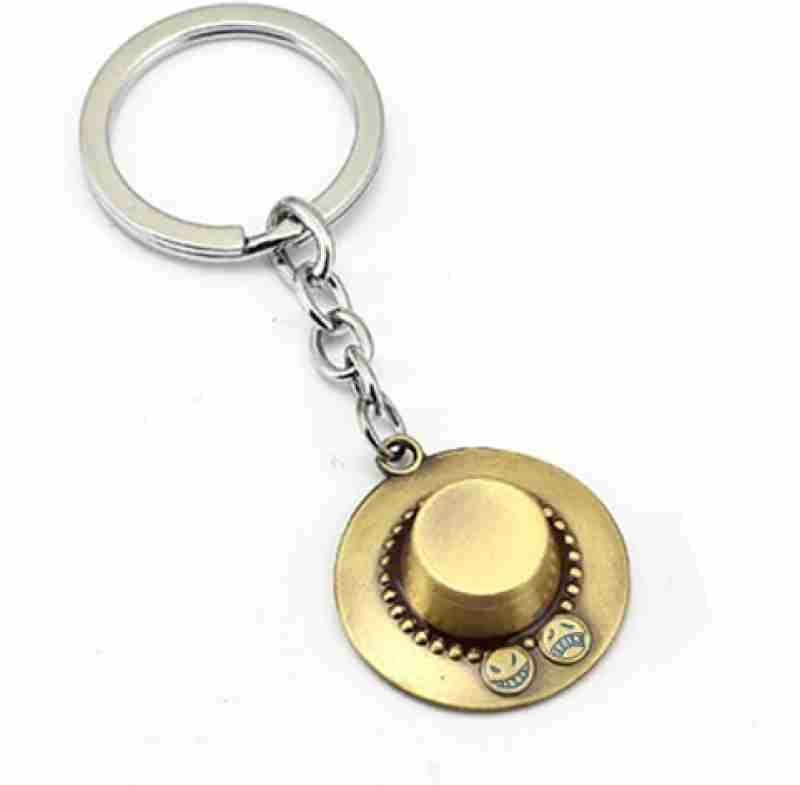 One Piece Metal Hat Keychain (Select From Drop Down Menu) - ThePeppyStore