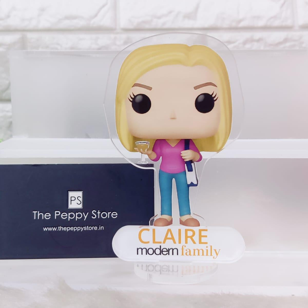 Modern Family Acrylic Figures (Select From Drop Down Menu) - ThePeppyStore