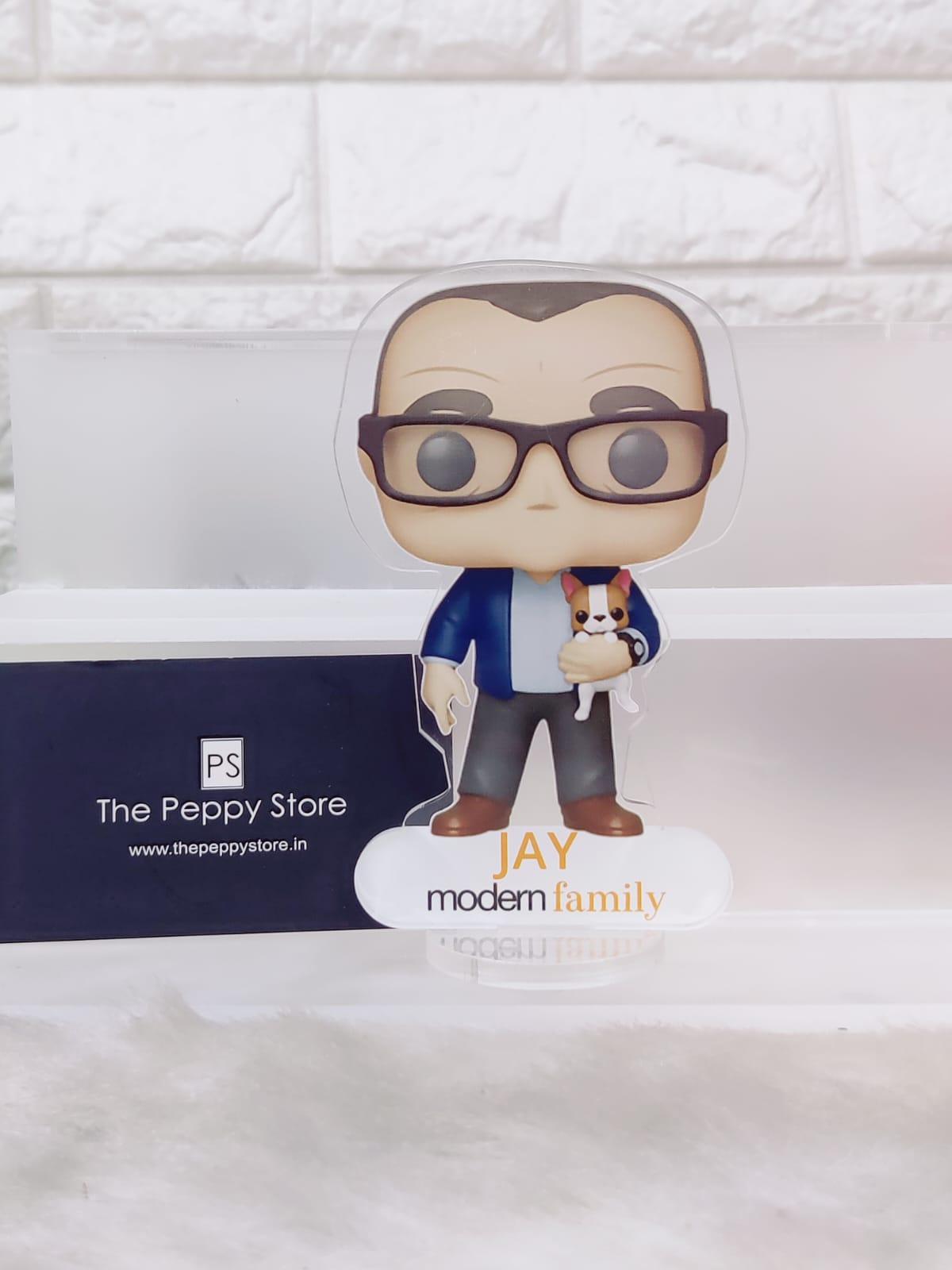 Modern Family Acrylic Figures (Select From Drop Down Menu) - ThePeppyStore