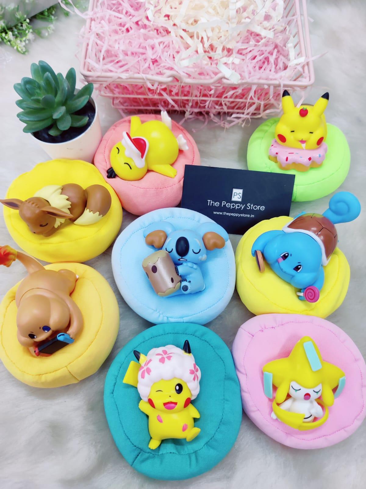 Pokemon Sleeping Bean Bag Set of 8 - ThePeppyStore