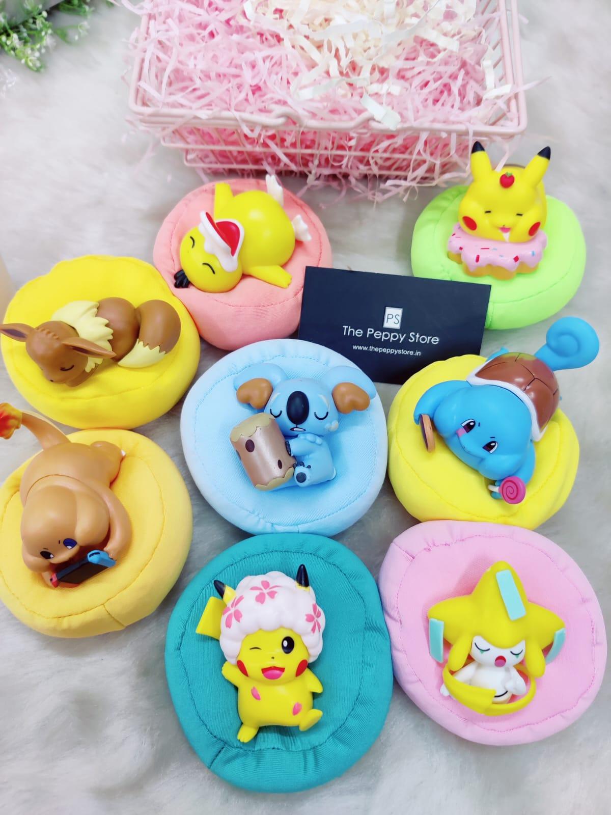 Pokemon Sleeping Bean Bag Set of 8 - ThePeppyStore