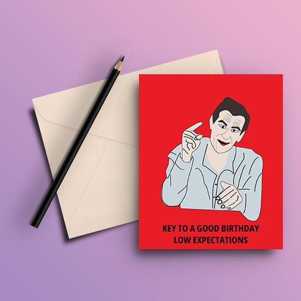 Modern Family Phil Happy Birthday Greeting Card - ThePeppyStore