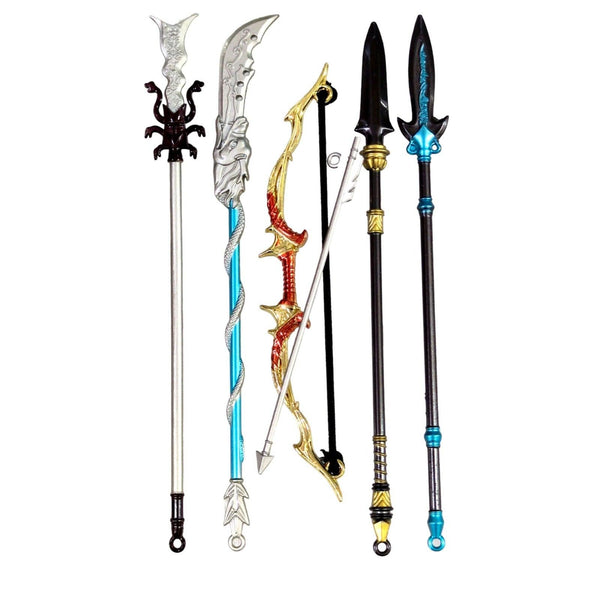 Anime Metal Collectable - Set of 6 - ThePeppyStore