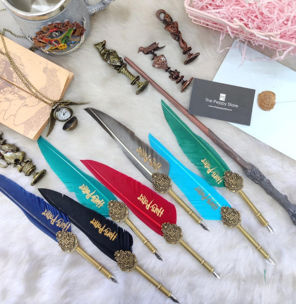Harry Potter Feather Pens (Select From Drop Down Menu) - ThePeppyStore