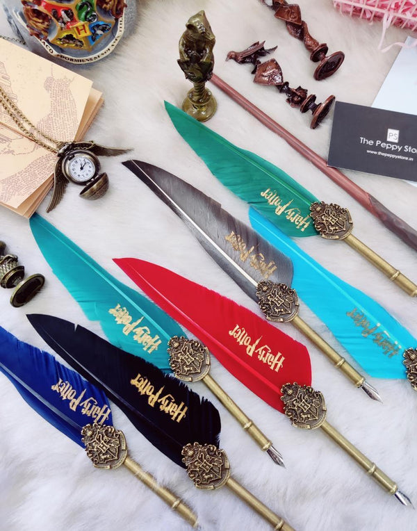 Harry Potter Feather Pens (Select From Drop Down Menu) - ThePeppyStore