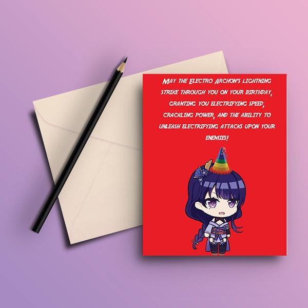 Genshin Impact Greeting Card - ThePeppyStore