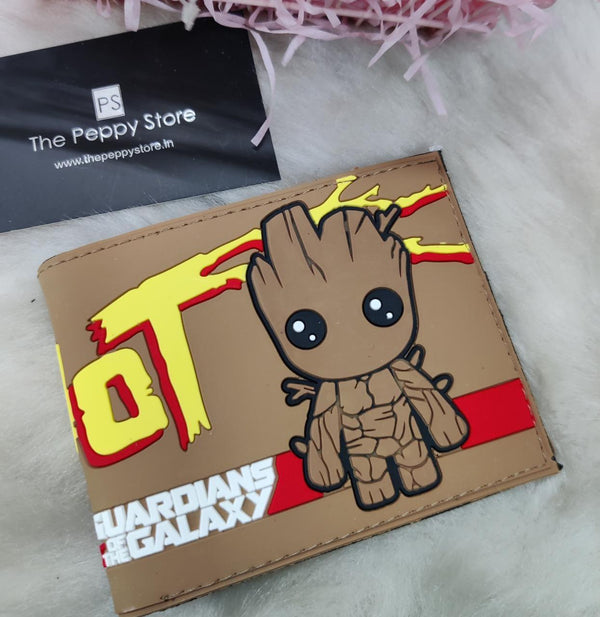 Groot 3D SilIcon Wallet - ThePeppyStore
