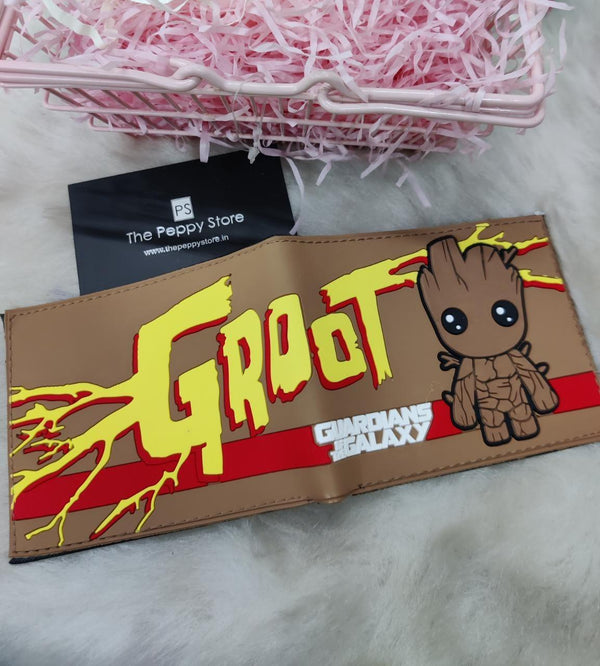 Groot 3D SilIcon Wallet - ThePeppyStore