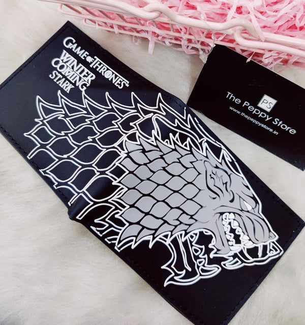 Game Of Thrones Stark 3D Silicon Wallet - ThePeppyStore