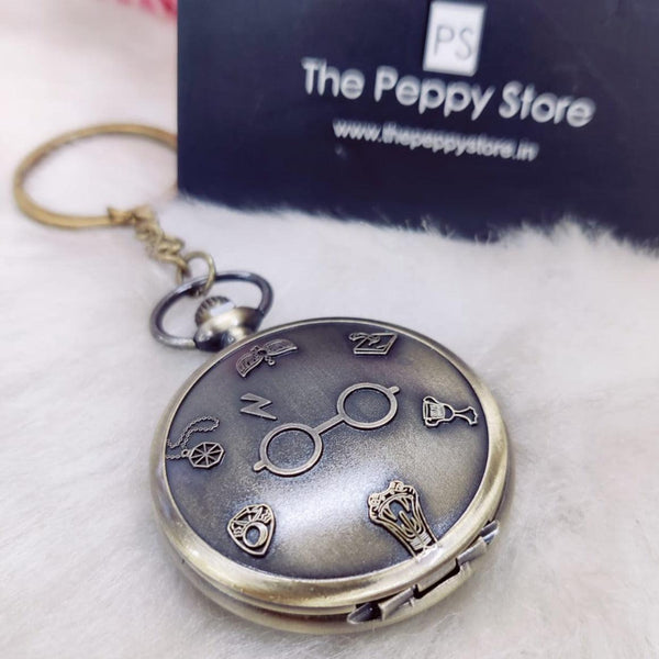 Harry Potter Pocket Watch Keychain - ThePeppyStore
