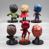 Superheroes Figure Set of 6