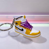 3D Sneaker Keychain - Yellow