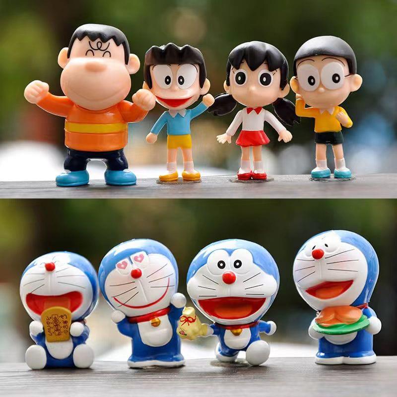 Doraemon Figure Set of 8