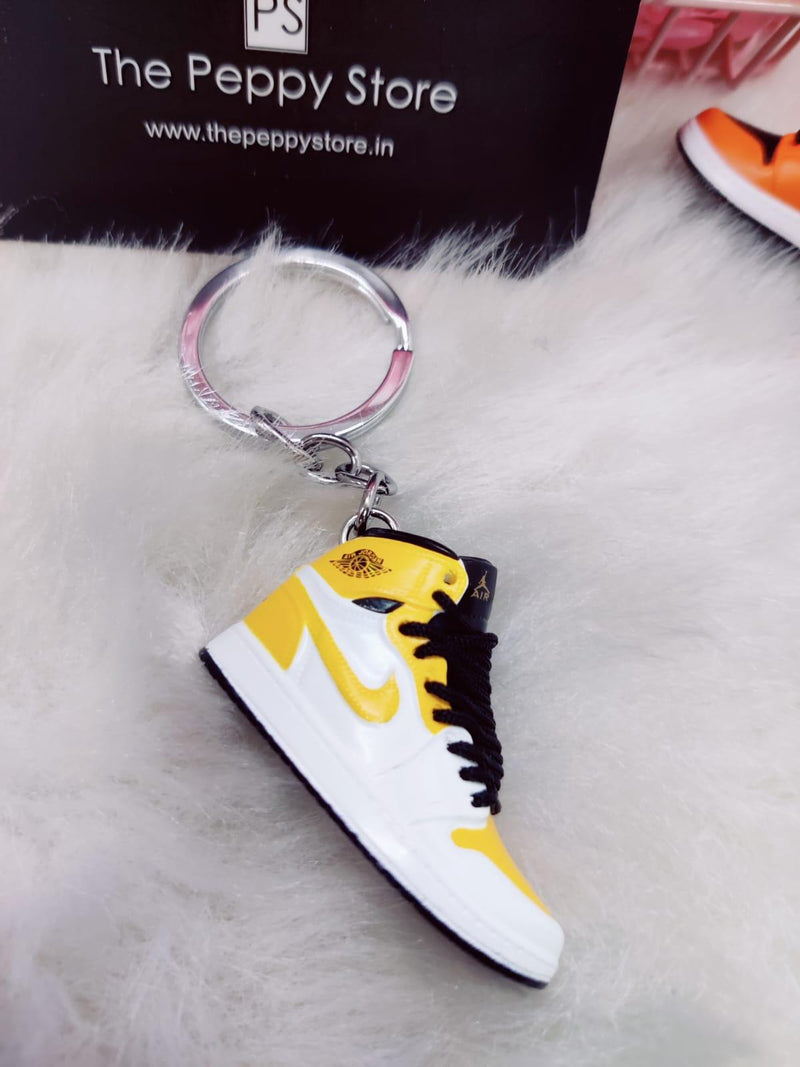 3D Sneaker Keychain - Yellow