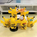 Pokemon Collectable Figures Set Of 6 Figures