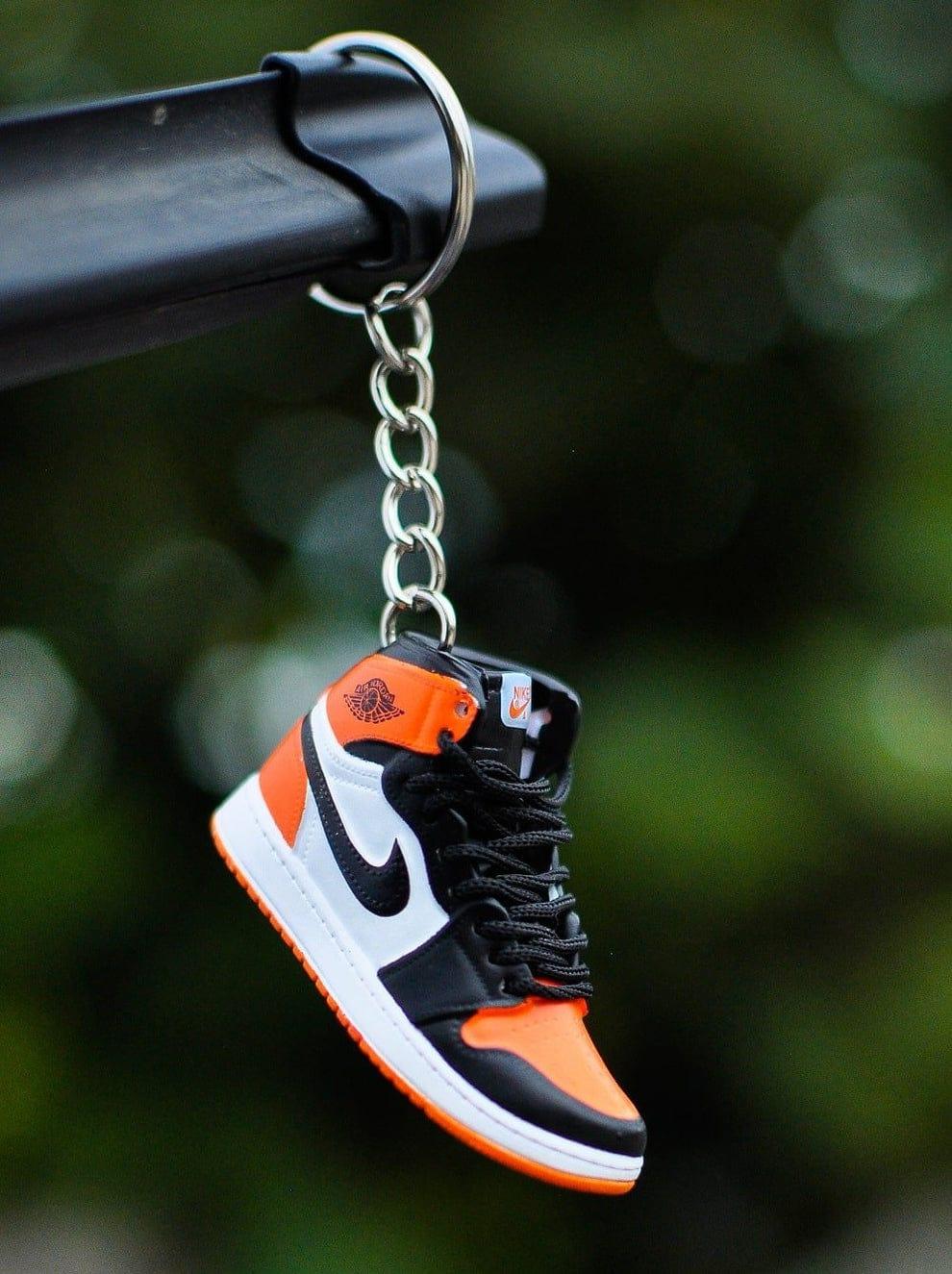 3D Sneaker Keychain - Orange - ThePeppyStore