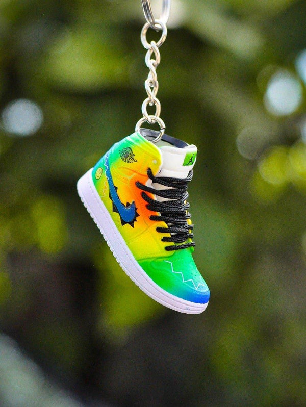 3D Sneaker Keychain - Multicolour - ThePeppyStore