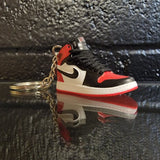3D Sneaker Keychain - Red