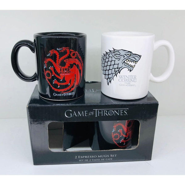 Game Of Thrones Espresso Mugs (Set of 2) - ThePeppyStore