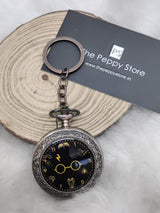 Harry Potter Vintage Rose Gold Pocket Watch Keychain
