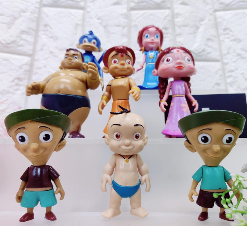 Chhota Bheem With friends - Set of 8 Official Merchandise (No COD Allowed On This product)