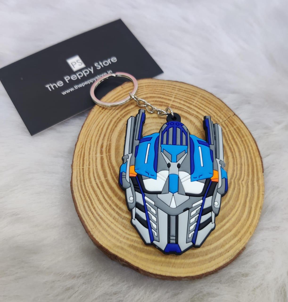 Transformers 2D Rubber Keychains (Choose from Drop Down Menu) - ThePeppyStore