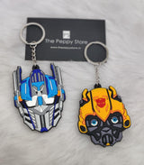 Transformers 2D Rubber Keychains (Choose from Drop Down Menu)